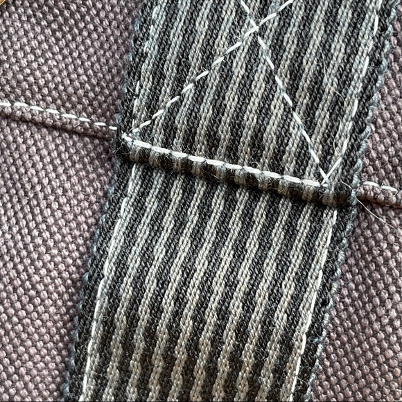 Hermes Small Canvas Gray Tote Bag - Picture 9 of 15